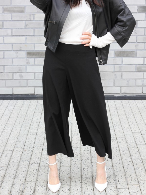 Брюки кюлоты Ivetta Black